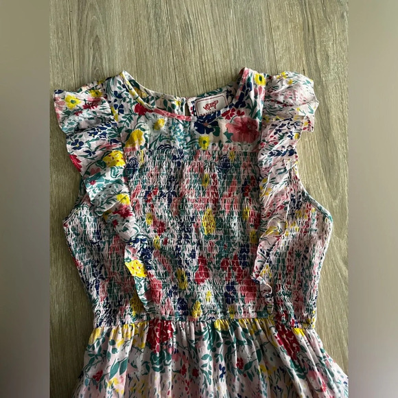 Banjanan Women’s Iris Tiered Midi Dress in Dawn Chorus - Size Medium - Picture 8 of 12